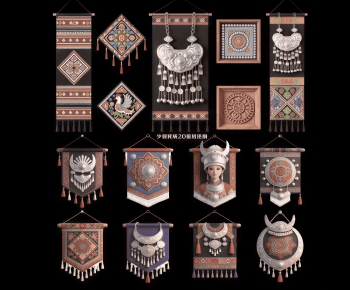 New Chinese Style Wall Decoration-ID:122437959
