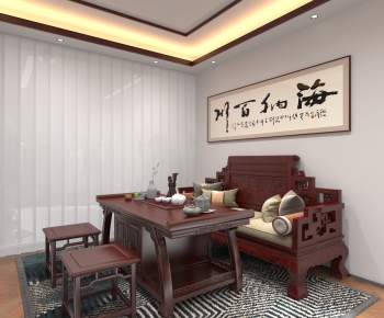 Chinese Style Tea House-ID:737288953
