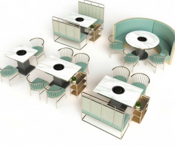 Modern Dining Table And Chairs-ID:109239102