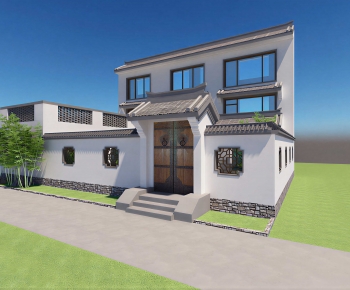 New Chinese Style Detached Villa-ID:714925054
