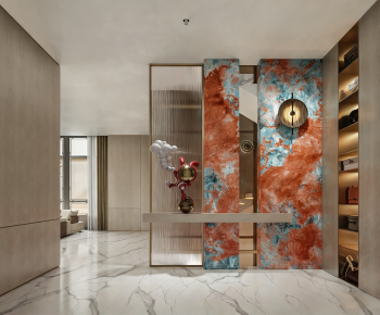 New Chinese Style Hallway-ID:419775962