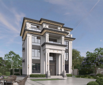New Chinese Style Detached Villa-ID:913388012