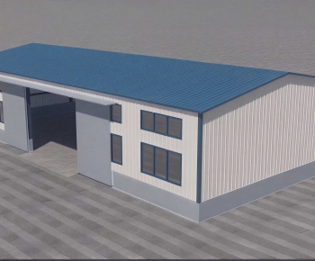Modern Industrial Building-ID:839134935