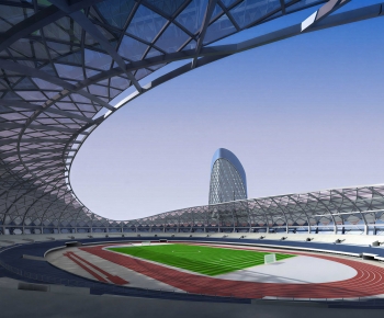 Modern Indoor Stadium-ID:925364021