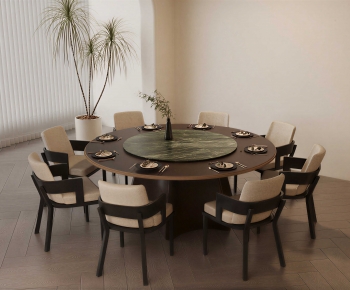 New Chinese Style Dining Table And Chairs-ID:193376064