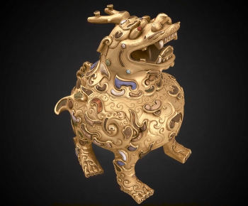 New Chinese Style Sculpture-ID:496057034