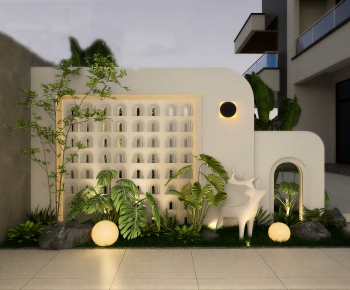 Modern Plant Landscaping-ID:499865061