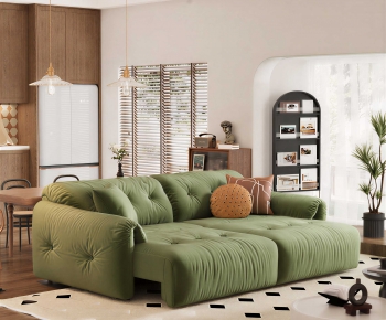Modern Retro Style A Living Room-ID:470592023