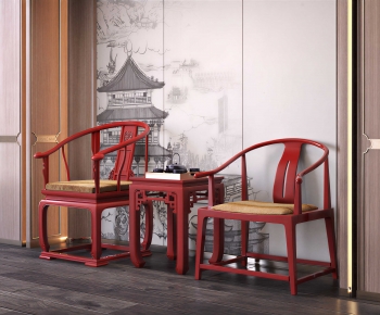 New Chinese Style Lounge Chair-ID:106635092