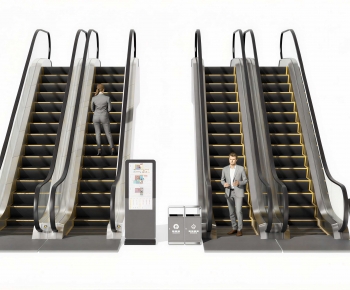 Modern Escalator-ID:857714895