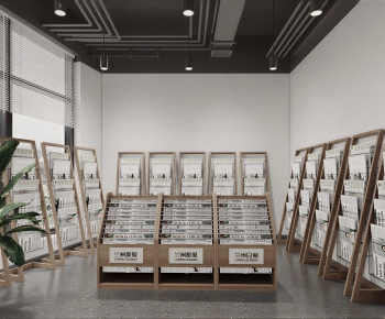 Modern Exhibition Hall-ID:763752945