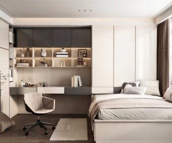 Modern Bedroom-ID:124239927