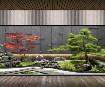 New Chinese Style Courtyard/landscape-ID:839477065