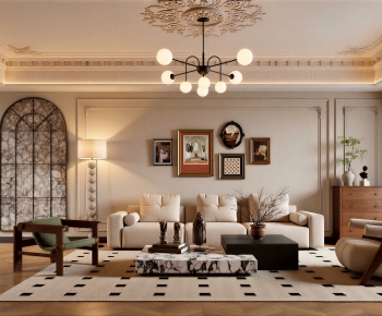 Modern A Living Room-ID:269306906