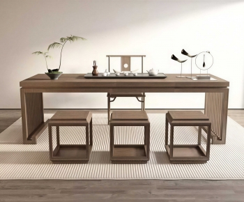 New Chinese Style Tea Tables And Chairs-ID:247831116