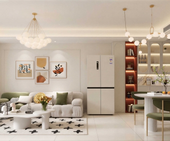 Modern A Living Room-ID:147222041