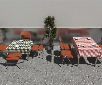 Modern Dining Table And Chairs-ID:405288931
