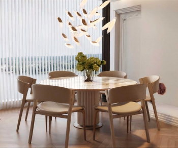 Modern Dining Table And Chairs-ID:731021884