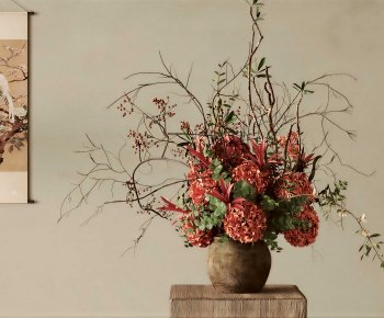Wabi-sabi Style Flower Arrangement-ID:301739934