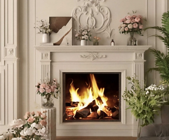 French Style Fireplace-ID:498819118