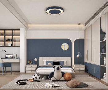 Modern Boy's Room And Son's Room-ID:646313917