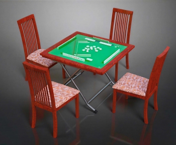 New Chinese Style Mahjong Tables And Chairs-ID:213608032