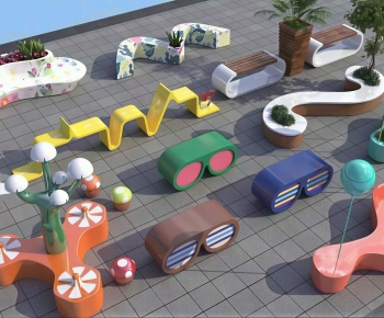 Modern Outdoor Chair-ID:597510328