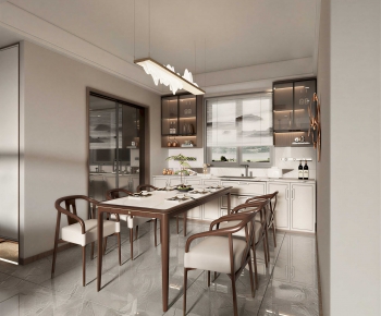 New Chinese Style Dining Room-ID:390719899