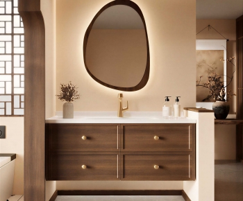 Modern Bathroom Cabinet-ID:658218974