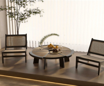 Wabi-sabi Style Leisure Table And Chair-ID:777800086