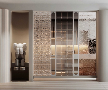 Modern Glass Screen Partition-ID:282975914