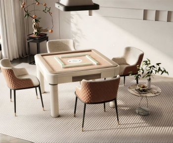 Modern Mahjong Tables And Chairs-ID:945839941