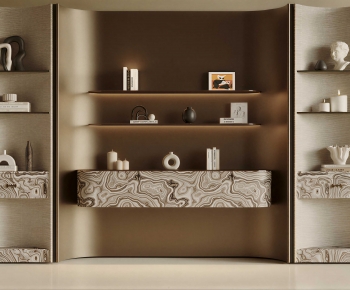 Modern Decorative Cabinet-ID:900383951