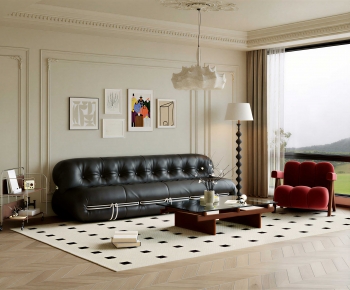 French Style A Living Room-ID:677227979
