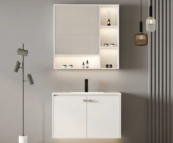 Modern Bathroom Cabinet-ID:238548047