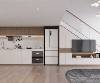 Modern Open Kitchen-ID:266592988