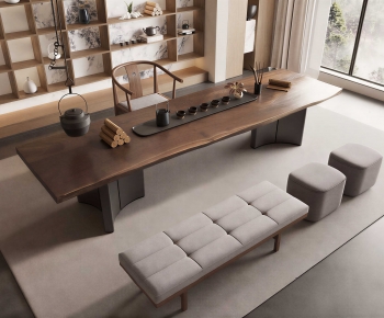 New Chinese Style Tea Tables And Chairs-ID:232654098