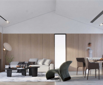 Modern A Living Room-ID:208175902