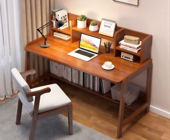 Modern Computer Desk And Chair-ID:530319257