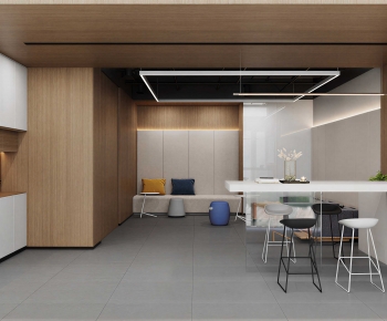 Modern Office Tea Room-ID:202497964