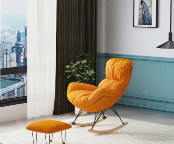 Modern Rocking Chair-ID:647510054
