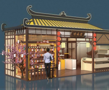 New Chinese Style Appearance Of Commercial Building-ID:231318958