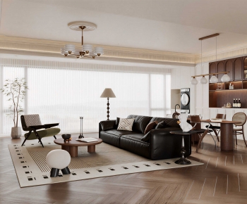 Modern A Living Room-ID:980823043