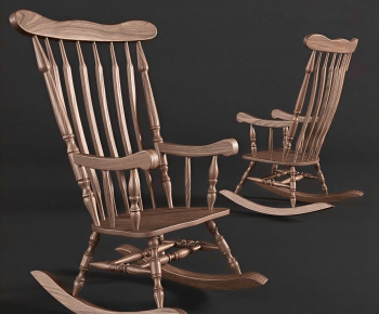 European Style Rocking Chair-ID:445666075