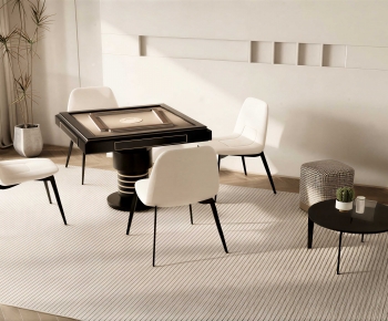 Modern Mahjong Tables And Chairs-ID:216783057