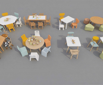 Modern Children's Table/chair-ID:120879893