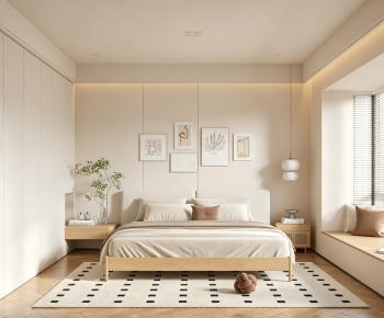 Nordic Style Bedroom-ID:166919221