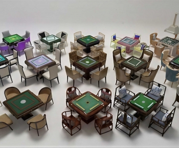 New Chinese Style Mahjong Tables And Chairs-ID:162332062