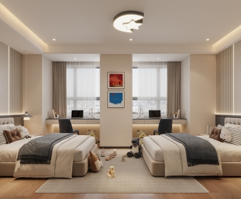 Modern Boy's Room And Son's Room-ID:468143947