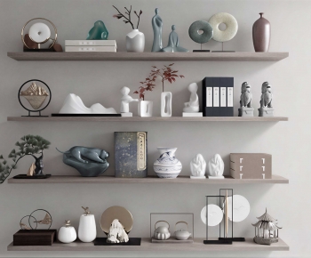 New Chinese Style Decorative Set-ID:365834009